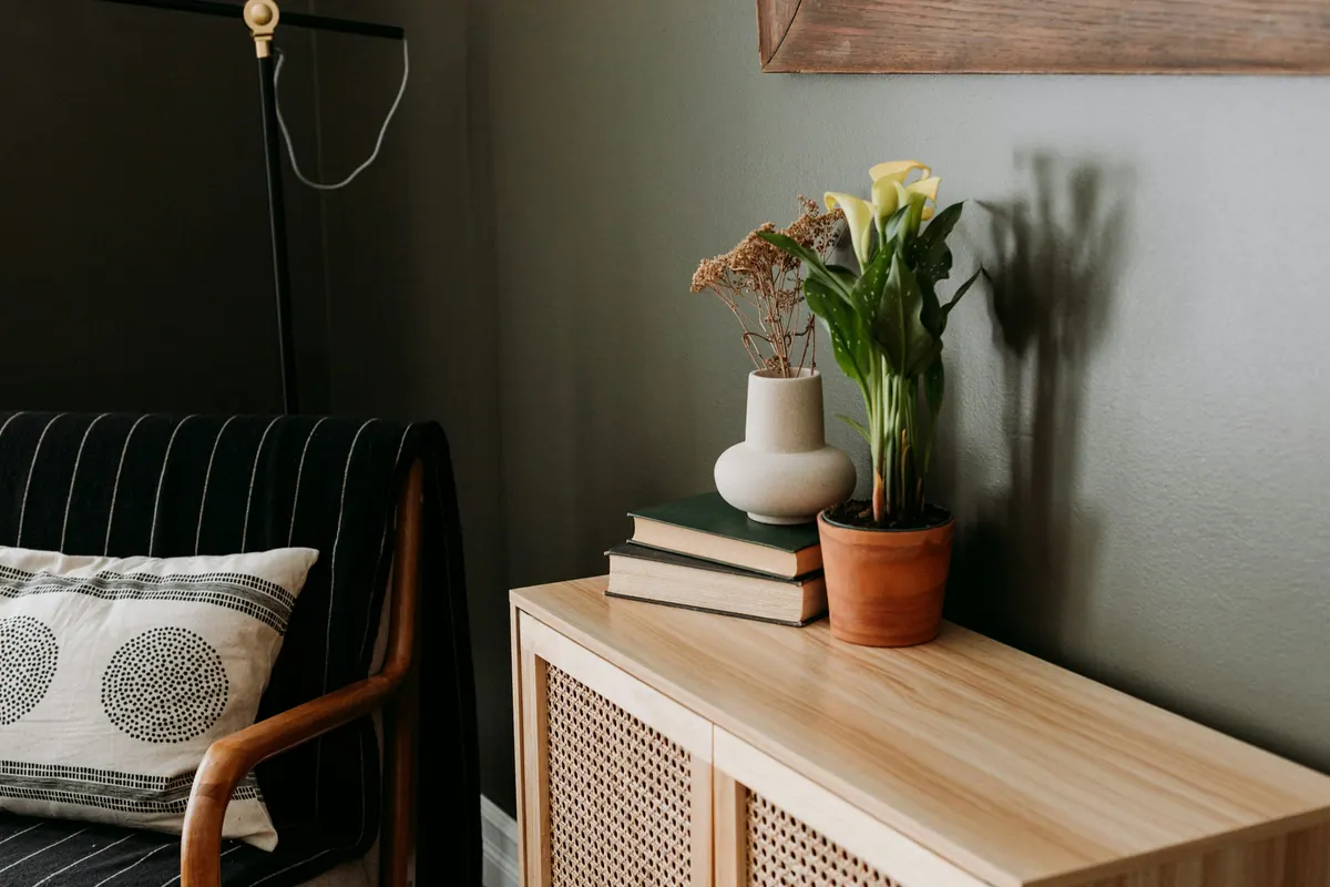 Apartamento Terracota — Canto de leitura