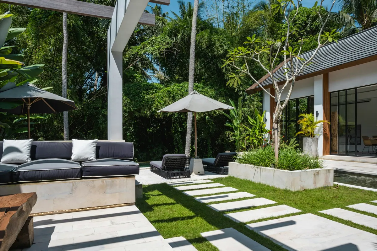 Casa de Campo Serra Azul — Pátio de estar