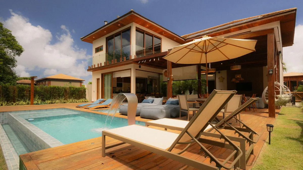 Casa Jatobá — Piscina e lounge